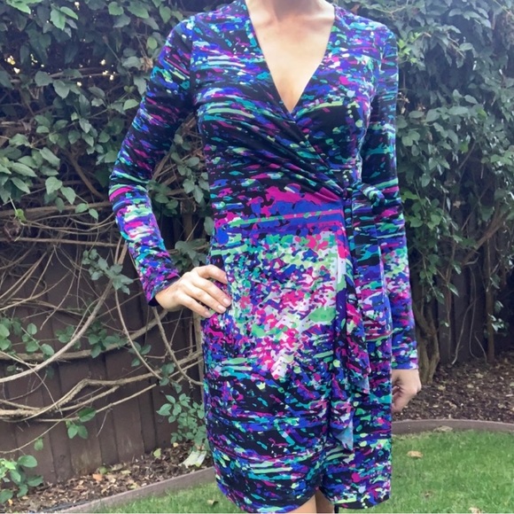 BCBG Maxazria Adele wrap dress - Picture 1 of 3